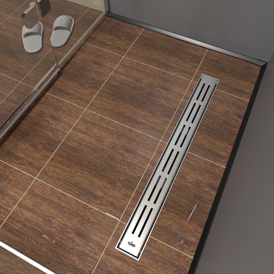 Душевой лоток TIMO Super Plast SP10600-DG10600, сатин