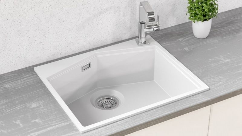 Кухонная мойка KitKraken Ocean Grey 60 Серая