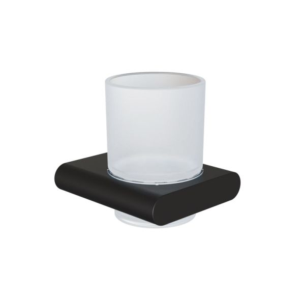 Стакан для ванной комнаты Knotlor SC101BL, черный