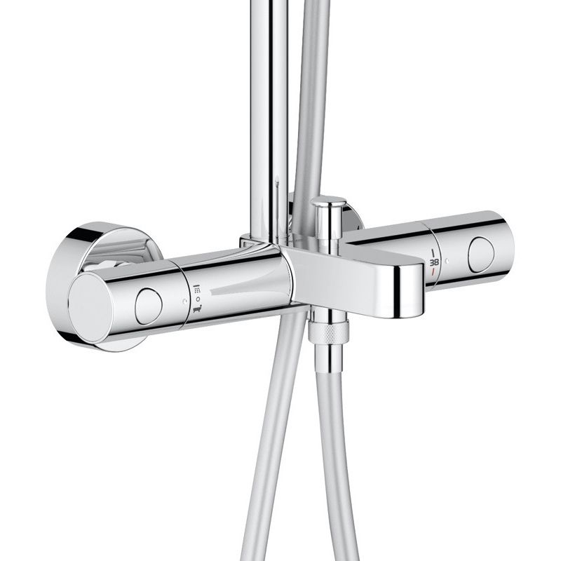 Душевая система GROHE EUPHORIA 27475001 (хром, металл/пластик, 175-см, круглая), шт Душевая система GROHE EUPHORIA 27475001 (хром, металл/пластик, 175-см, круглая), шт