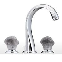 THG MOON DRAGON Смеситель для раковины на 3 отверстия, с донным клапаном, цвет хром