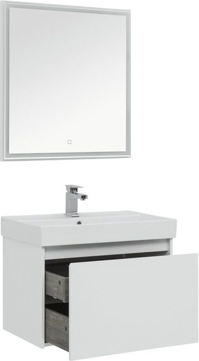 Мебель для ванной Aquanet Nova Lite 75 белый (1 ящик) Мебель для ванной Aquanet Nova Lite 75 белый (1 ящик)