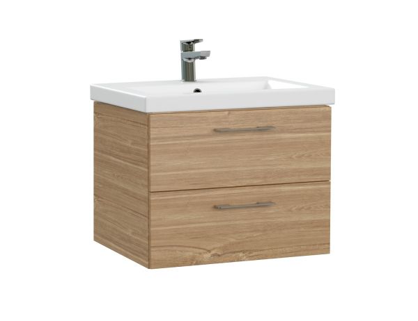 Тумба подвесная Cersanit LARA 60 орех под раковину S-UM-COM60/1-w (COMO 60) (64134)