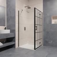 Душевой уголок RGW PA-77B R (PA-07B R + Z-050-2B + держатель O-204B) (1000x1200, Прозрачное)