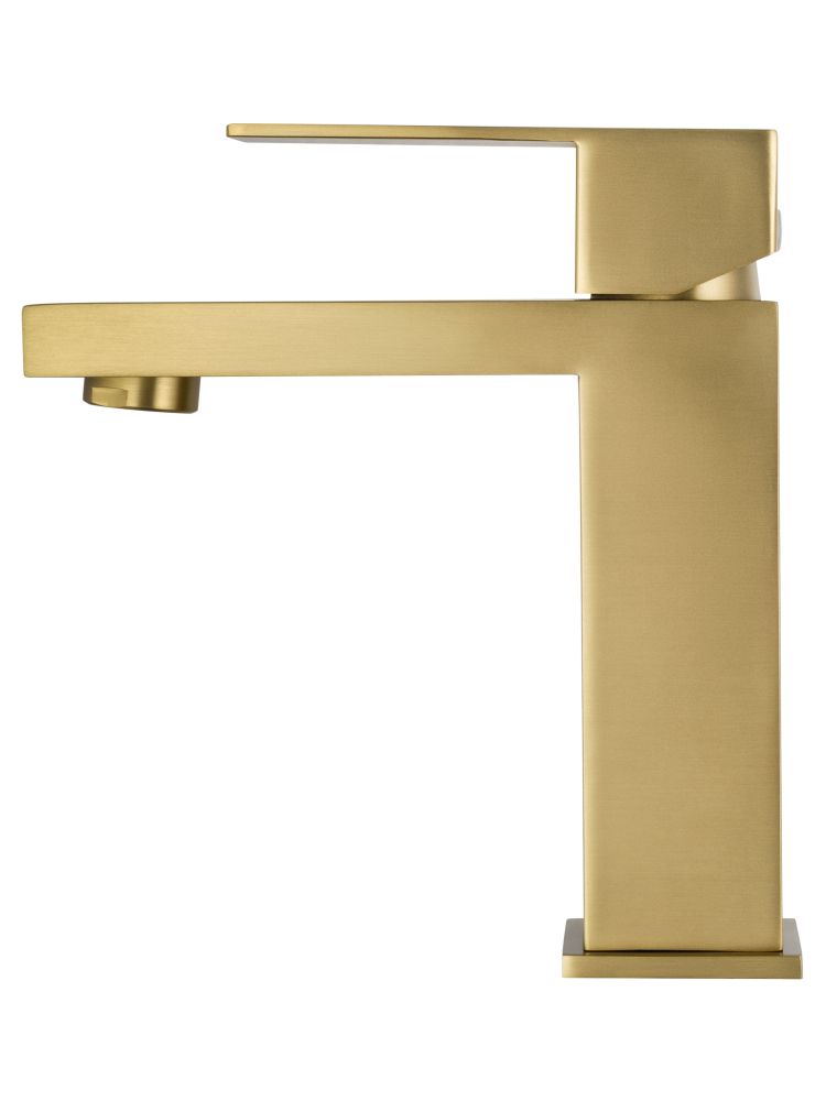 Смеситель для раковины WONZON & WOGHAND, Брашированное золото (WW-A40982-BG)