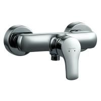 Смеситель для душа, Laufen, Citypro, тип открывания воды-однорычажный, тип регулирования воды-керамический картридж, монтаж-настенный, отверстия для монтажа-2, без душевого гарнитура в комплекте, цвет-хром