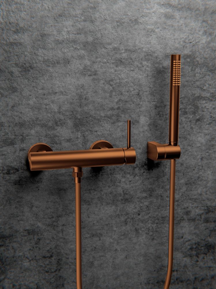 Смеситель для душа Knotlor SS-22/RB, бронза, артикул SS-22/RB