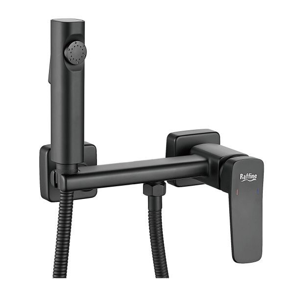 Гигиенический душ со смесителем Raffine F0599H-1, черный