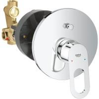 Смеситель для ванны GROHE BauLoop (внешняя и встраиваемая части), хром (29081000) Смеситель для ванны GROHE BauLoop (внешняя и встраиваемая части), хром (29081000)