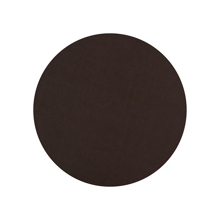 ADJ Круглый плейсмат, D35 см., цвет: капучино/шоколад