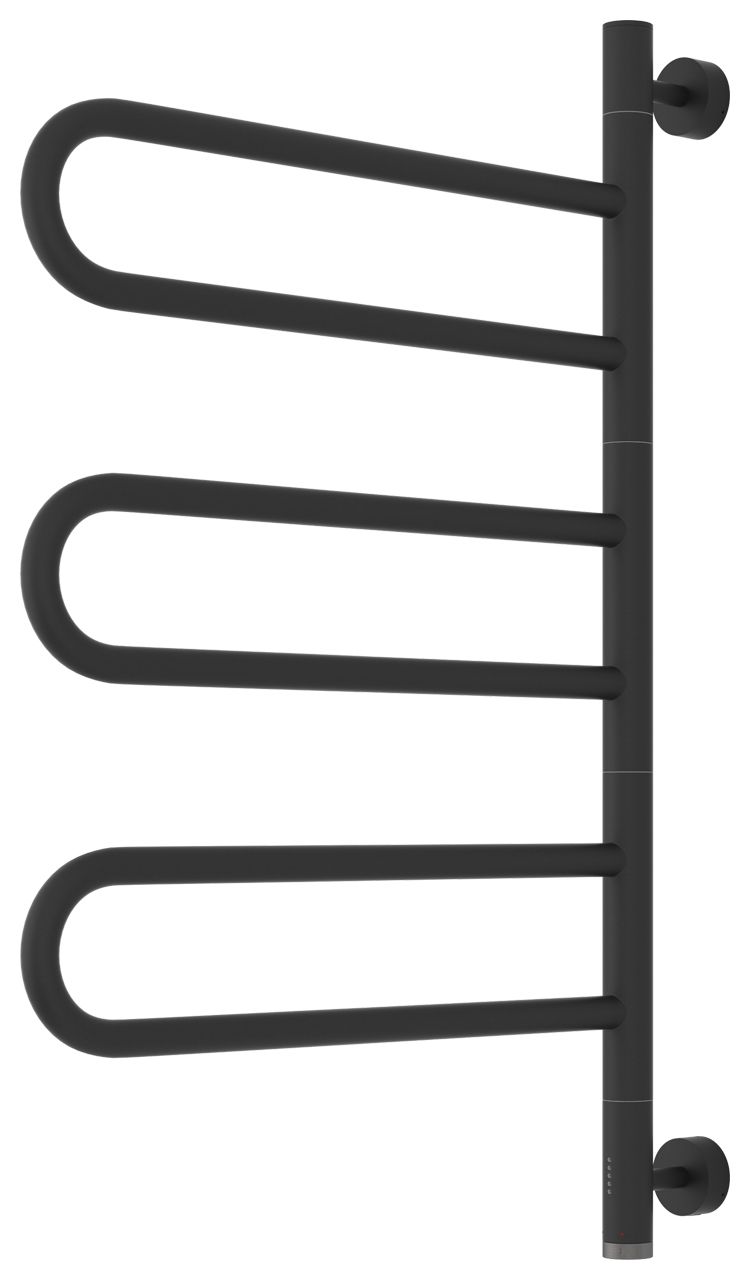 Полотенцесушитель, Сунержа, Парео, электрический, ширина, мм-50, глубина, мм-535, высота, мм-773, межосевое расстояние-689, нагревательный элемент-греющий кабель, подключение-нижнее, электрокомплект-МЭМ, мощность, Вт-100, материал-нержавеющая сталь, назна