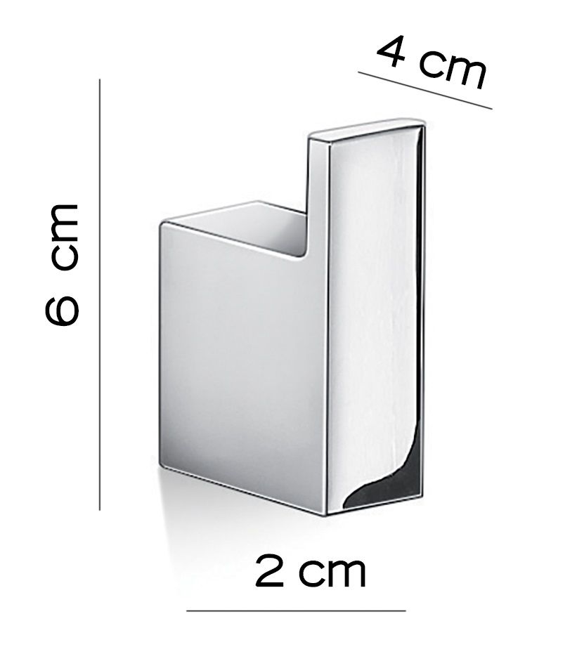 Gedy Lanzarote, крючок, цвет хром