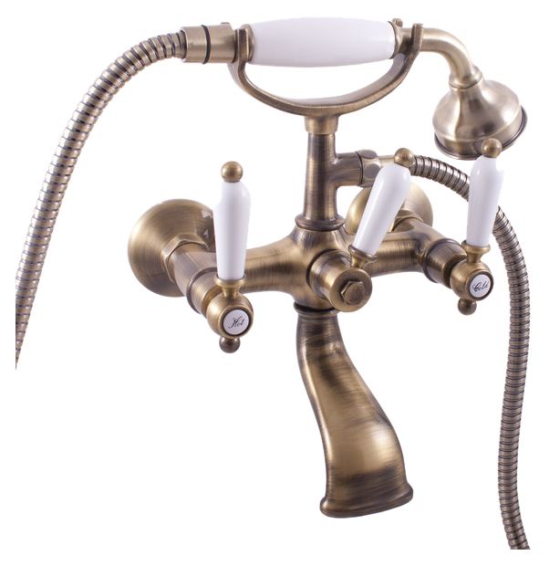 Смеситель для ванны Rav Slezak Morava retro MK559.5/2 хром