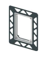 Рамка монтажная TECEfilo, хром глянцевый