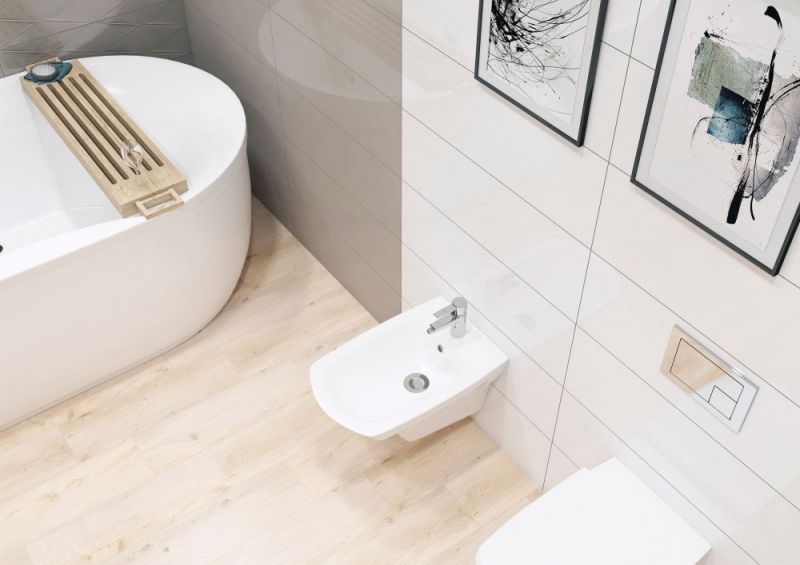 Биде Cersanit Carina BI-CARINA-Z Белое