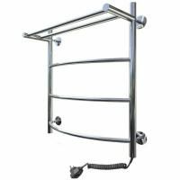 Электрический полотенцесушитель Тругор ПЭК 5 П 60x40 с полкой Хром