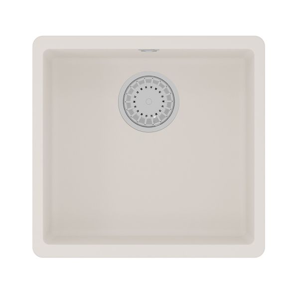 Кухонная мойка Lemark SINARA 440-U подстольного монтажа из кварцгранита цвет: Жасмин  (9910070)