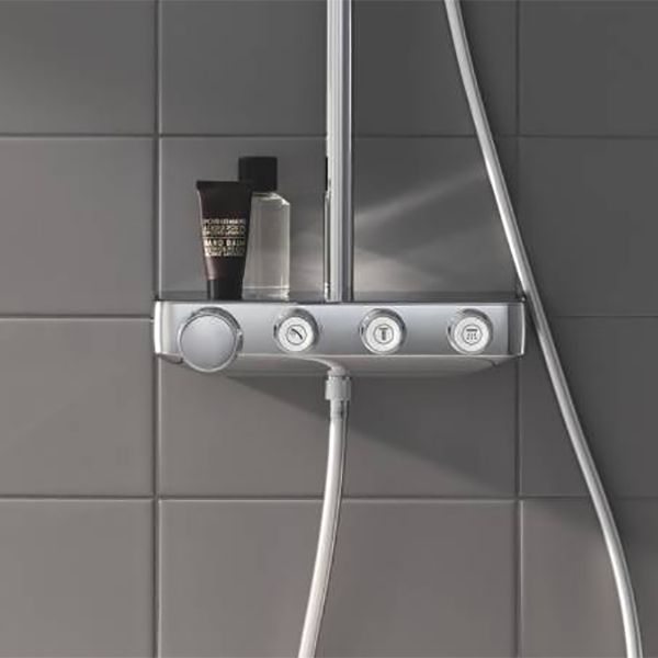 Душевая система GROHE EUPHORIA SMARTCONTROL 26508000 (хром, металл/пластик, 175-см, квадратная), шт Душевая система GROHE EUPHORIA SMARTCONTROL 26508000 (хром, металл/пластик, 175-см, квадратная), шт