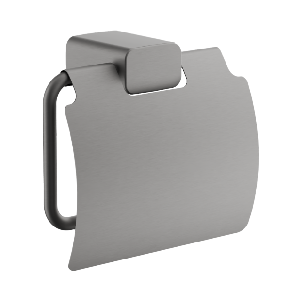 Держатель для туалетной бумаги BELZ B90703, оружейная сталь