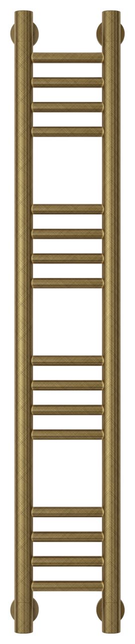 Полотенцесушитель водяной "Богема+" прямая 1000х150 (Состаренная БРОНЗА)