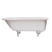 KNIEF Слив с цепочкой, с сифоном с горизонтальным отводом, цвет латунь (смонтирован на ванне)