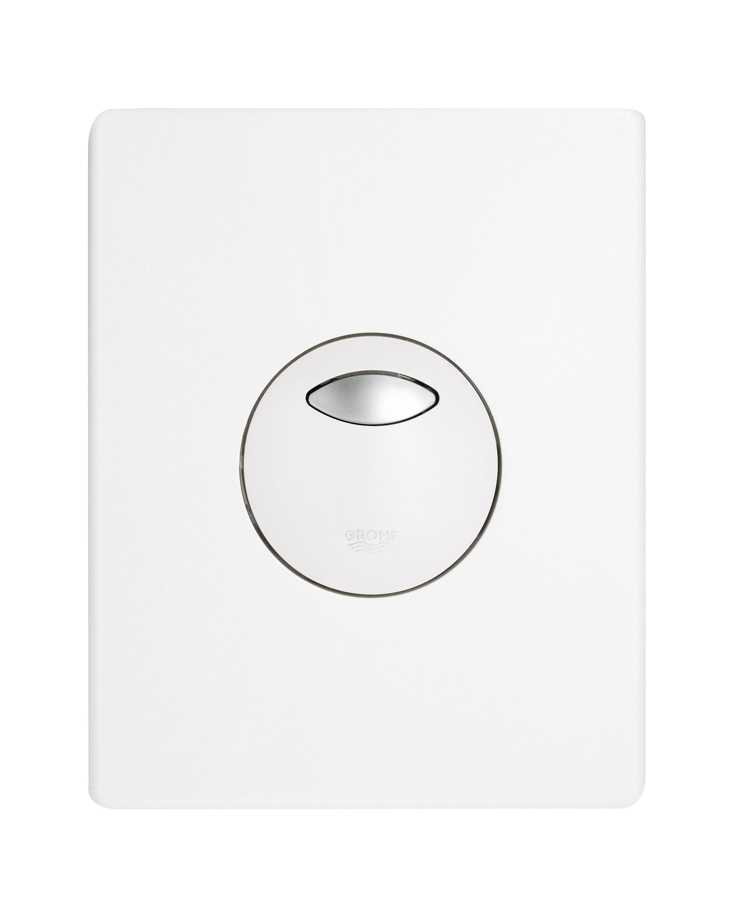 Панель смыва для унитаза GROHE Skate (3 режима смыва), альпин-белый (38862SH0)