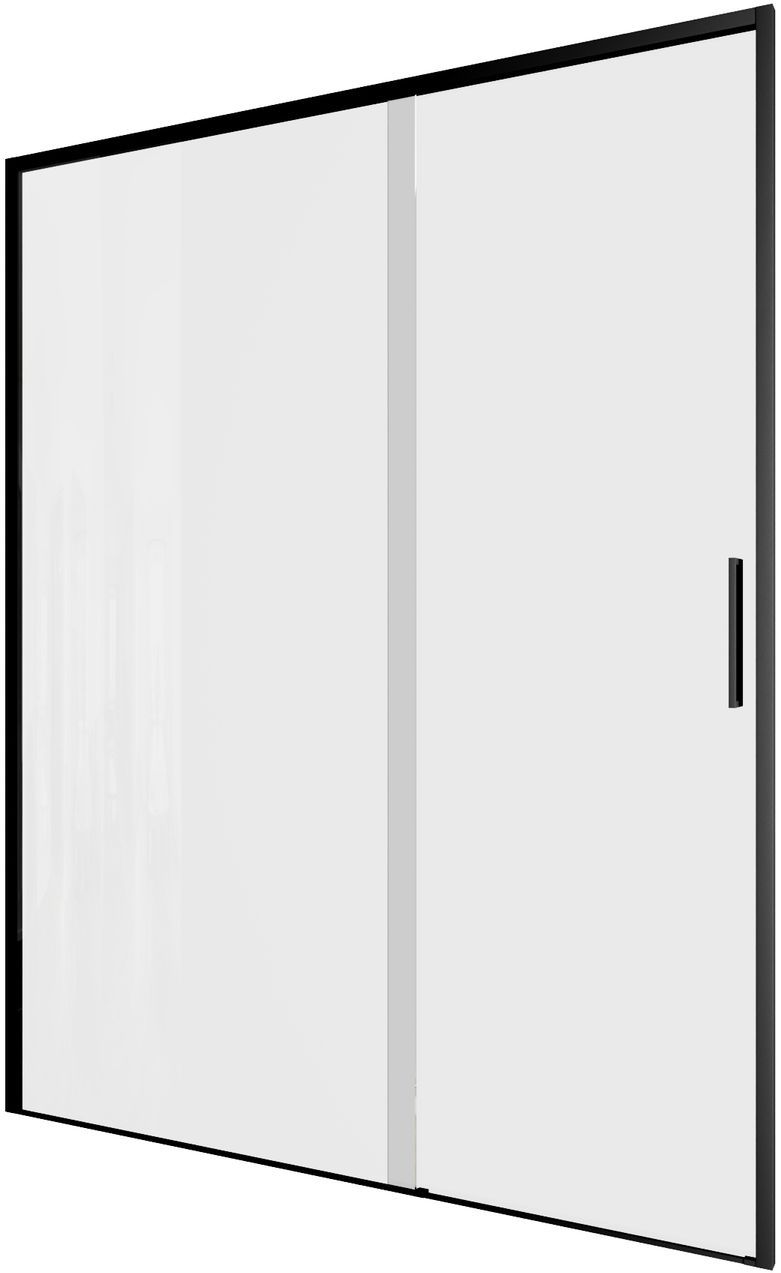 Душевая дверь Aquanet Pleasure Evo 150 AE65-N150-BT профиль черный, прозрачное стекло Душевая дверь Aquanet Pleasure Evo 150 AE65-N150-BT профиль черный, прозрачное стекло