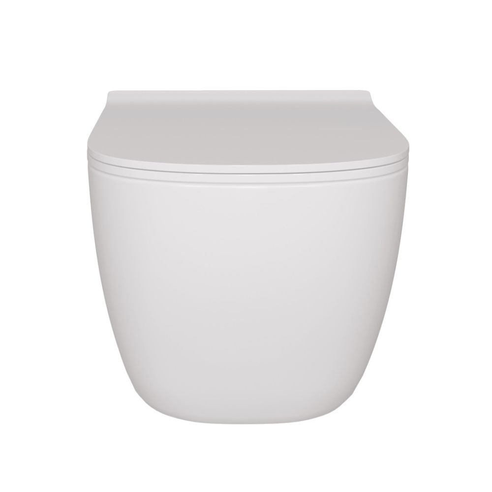 Унитаз подвесной Maretti Eleganza безободковый с микролифтом, EN10PBM10-844, белый, артикул EN10PBM10-844