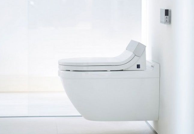 Унитаз, Duravit, Starck 3, традиционный (с закрытым смывным краем), тип установки-подвесной, ширина, мм-370, глубина, мм-620, высота, мм-380, форма чаши-овальная, выпуск-горизонтальный, без декора, материал-керамика, сиденье с функцией биде-необходимо зак