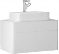 Тумба под раковину Raval Pure 80 подвесная Белая