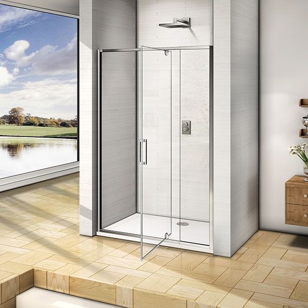 Душевая дверь в нишу Good Door Orion WTW-PD-100 100 профиль Хром стекло прозрачное Душевая дверь в нишу Good Door Orion WTW-PD-100 100 профиль Хром стекло прозрачное