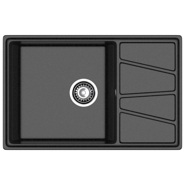 Кухонная мойка GranFest VERTEX 780L, черный