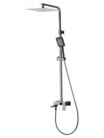 Душевая система WONZON & WOGHAND CUBE, Темный графит (WW-88739016-BGM)