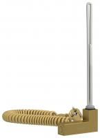 Модуль электрический многофункциональный "МЭМ CUBE правый" (Состаренная Латунь)