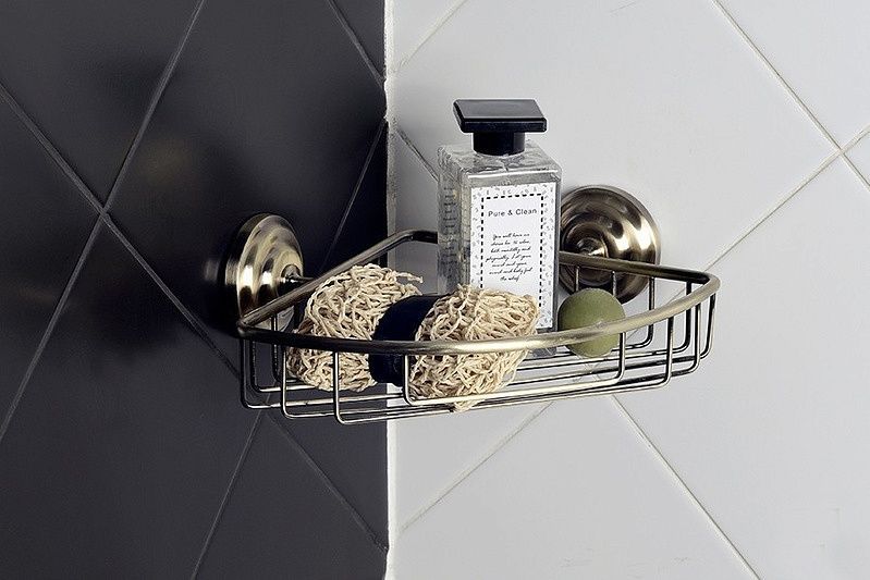 Полка корзина Fixsen Retro FX-83809B Бронза, артикул FX-83809B