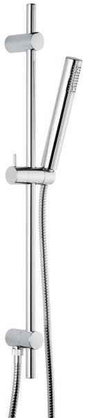 Душевой комплект: штанга, лейка, шланг, шланговое соединение. C02760, цвет хром
