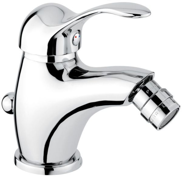 Смеситель Melody с донным клапаном для биде, цвет хром