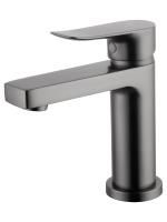 Смеситель для раковины WONZON & WOGHAND Blend, Темный графит (WW-A40222-BGG)