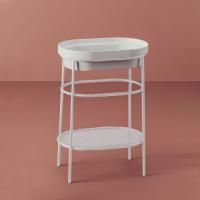 Artceram FUORI SCALA Металическая структура 36.5x58.6хh83см для раковины Fuori Scala ovale 58, цвет: белый матовый (без полки)