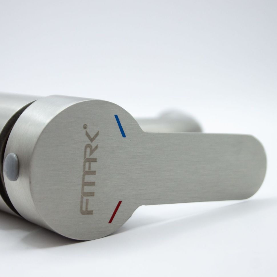 Смеситель для раковины Fmark FS8201, сатин