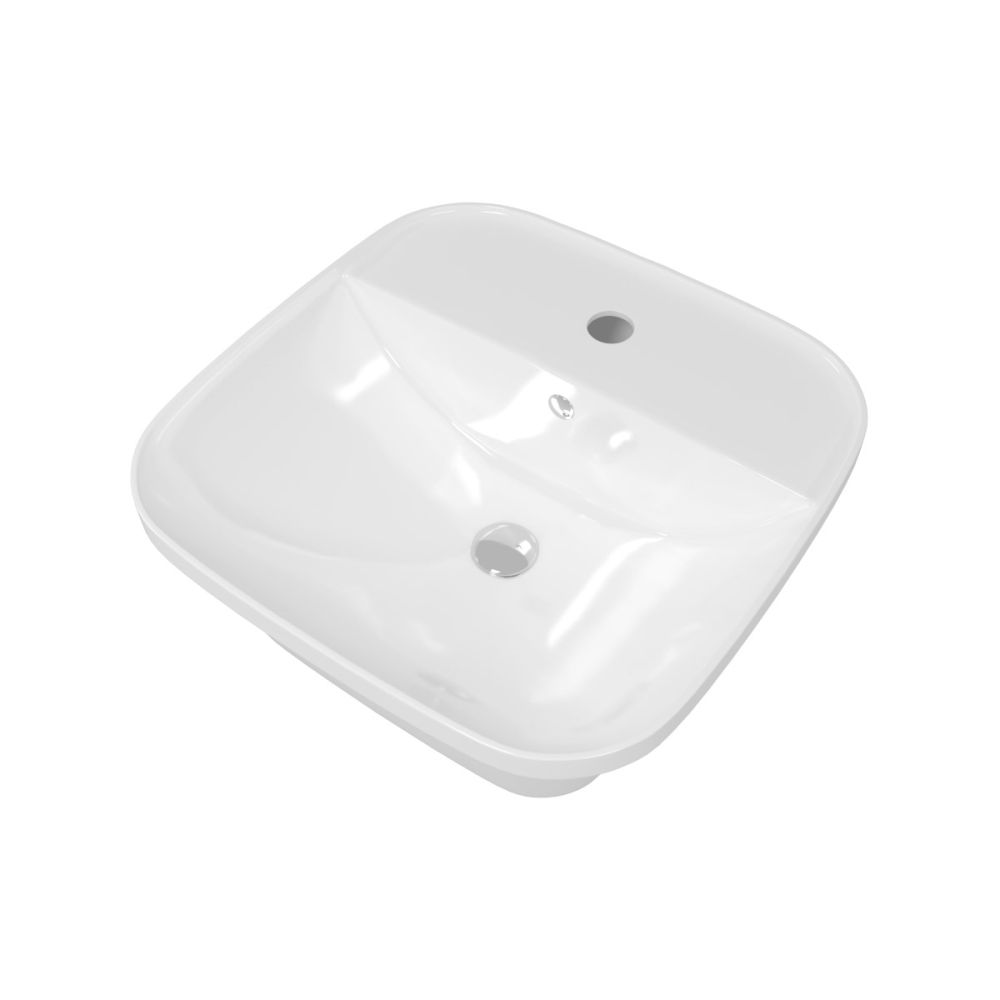 Раковина чаша Maretti FL13NS37-844, белая, артикул FL13NS37-844