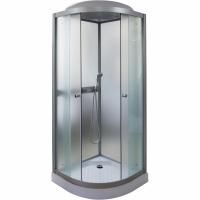 Душевая кабина Parly Frost F81 80х215 профиль Сатин стекло матовое