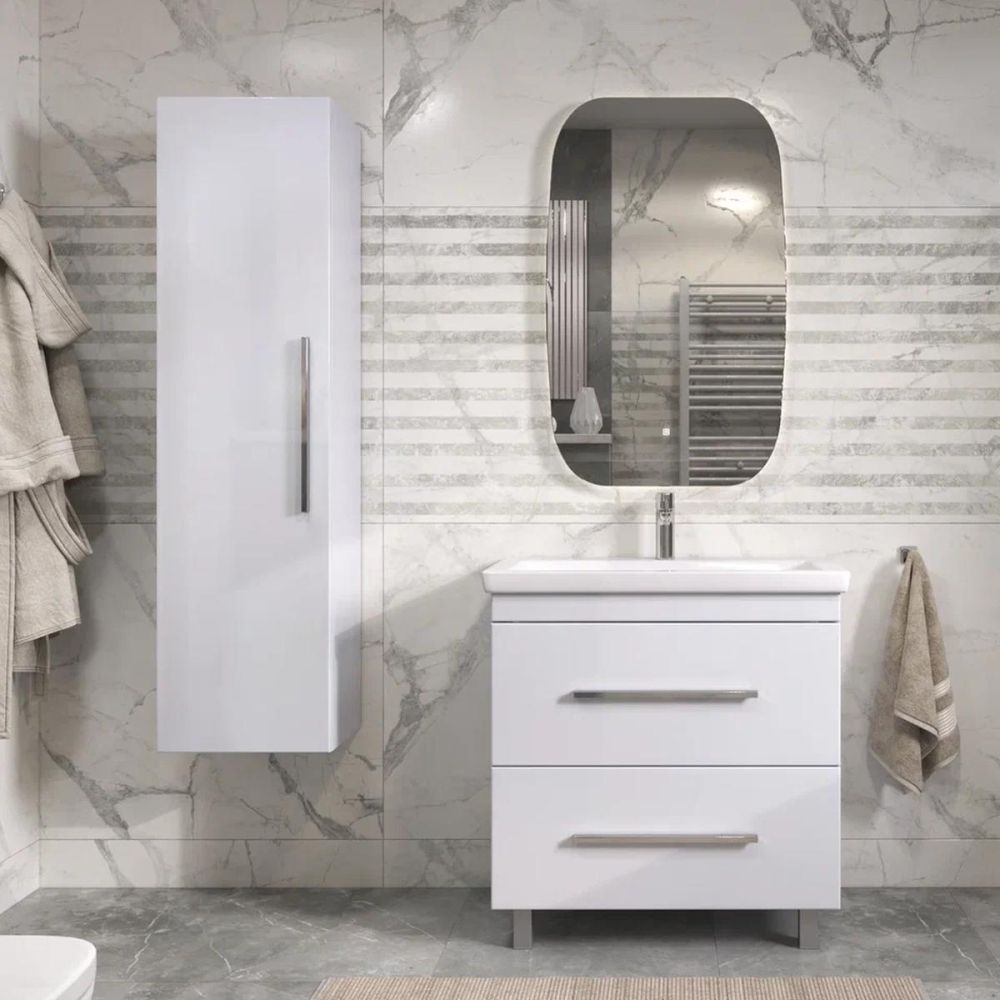 Пенал VIGO Land 40см, белый, артикул 022