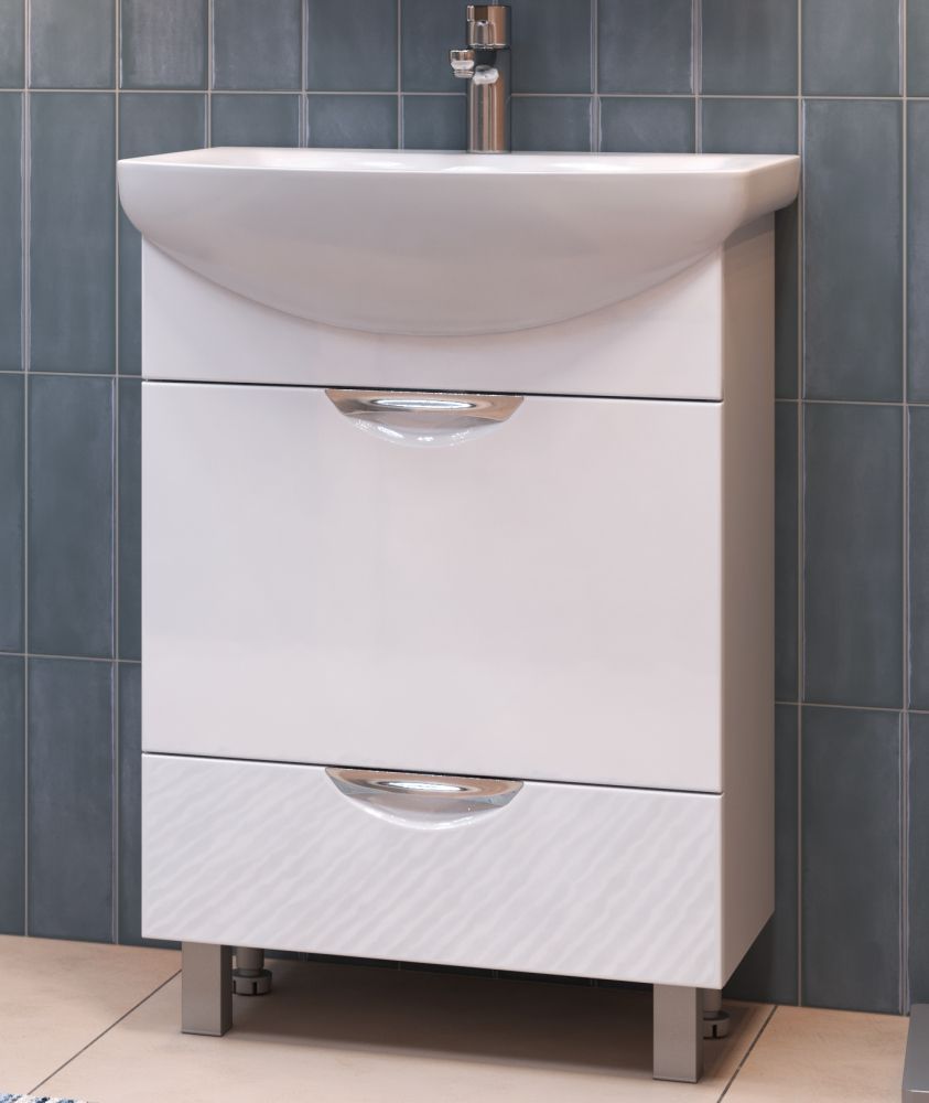 Тумба под раковину напольная VIGO Callao tn.CAL.BAL.60.2Y, 60 см, артикул tn.CAL.BAL.60.2Y