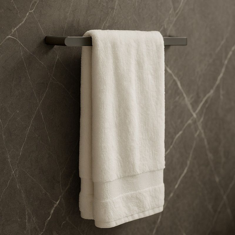 Полотенцедержатель Knotlor SB102GM, оружейная сталь, артикул SB102GM