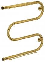 Полотенцесушитель водяной "М-обр.+" 2П 600х600 Н. Г. 1" (Золото)