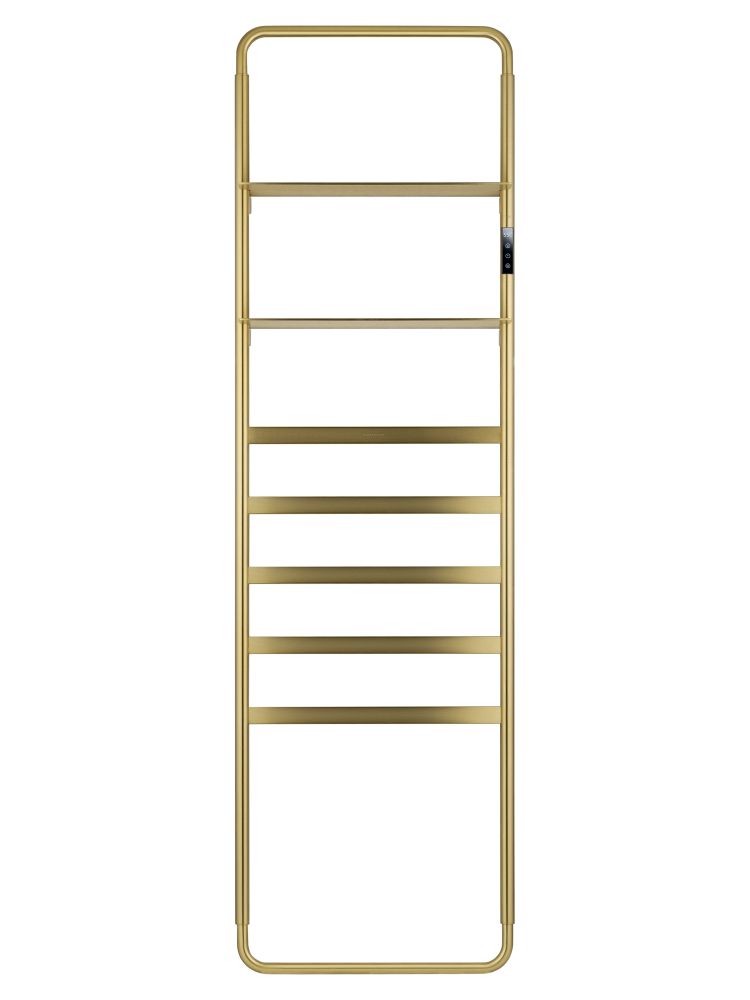 Полотенцесушитель электрический WONZON & WOGHAND DÜSSELDORF, Брашированное золото (WW-A205-BG)