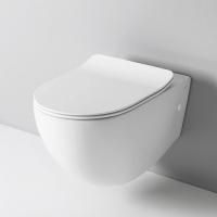 Artceram FILE 2.0  Унитаз подвесной безободковый 36х52 см, с креплениями,  цвет белый матовый