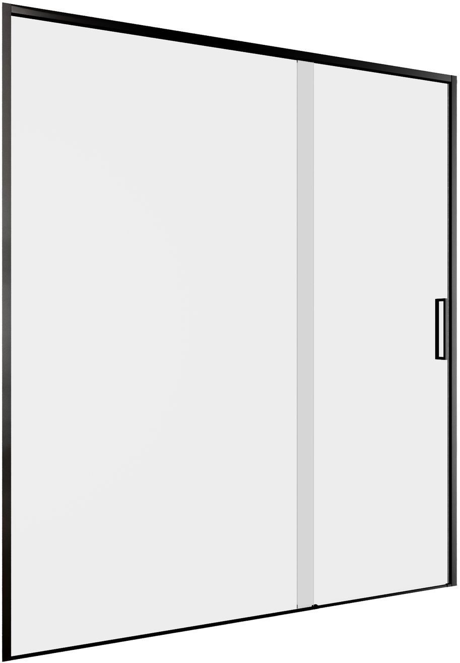 Душевая дверь Aquanet Pleasure Evo 160 AE65-N160-BT профиль черный, прозрачное стекло Душевая дверь Aquanet Pleasure Evo 160 AE65-N160-BT профиль черный, прозрачное стекло