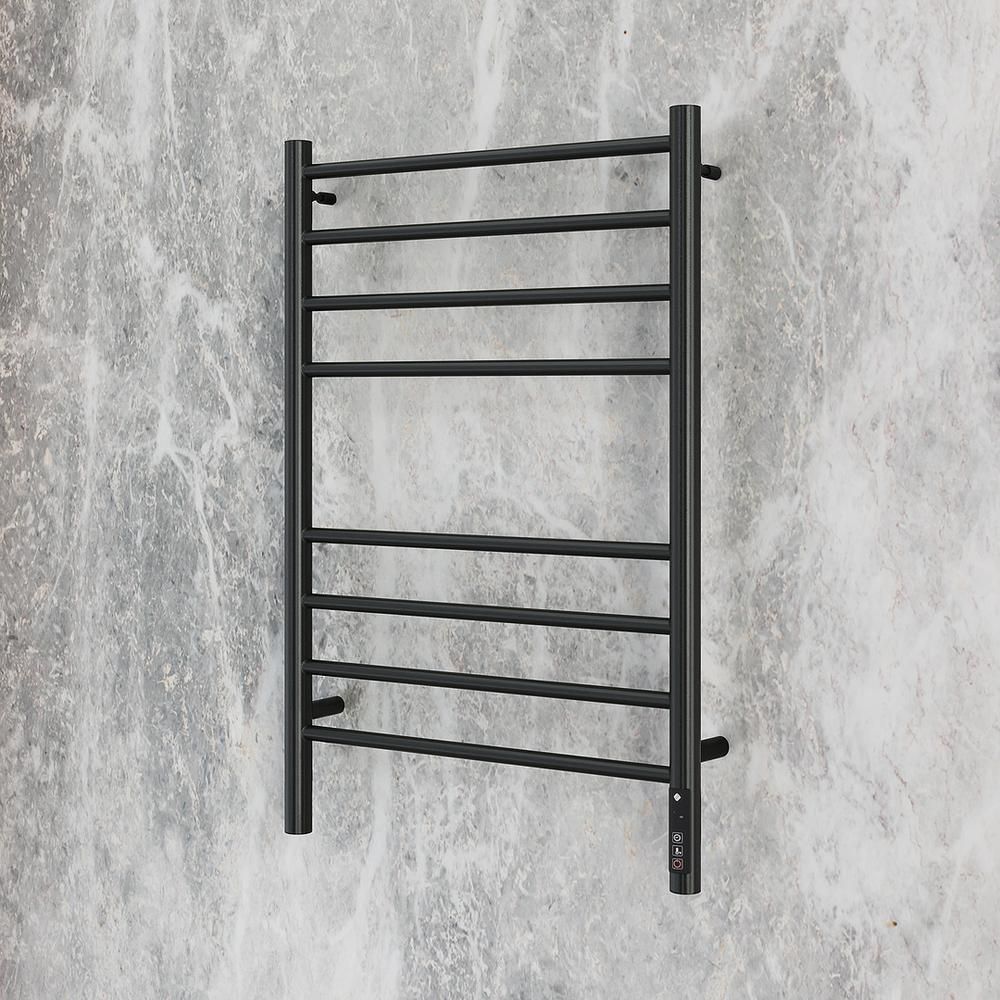Полотенцесушитель электрический Terminus Аврора П8 50х80 КС, черный муар, артикул 4670078542953